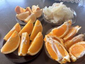 毎日いっぱい柑橘を食べる
